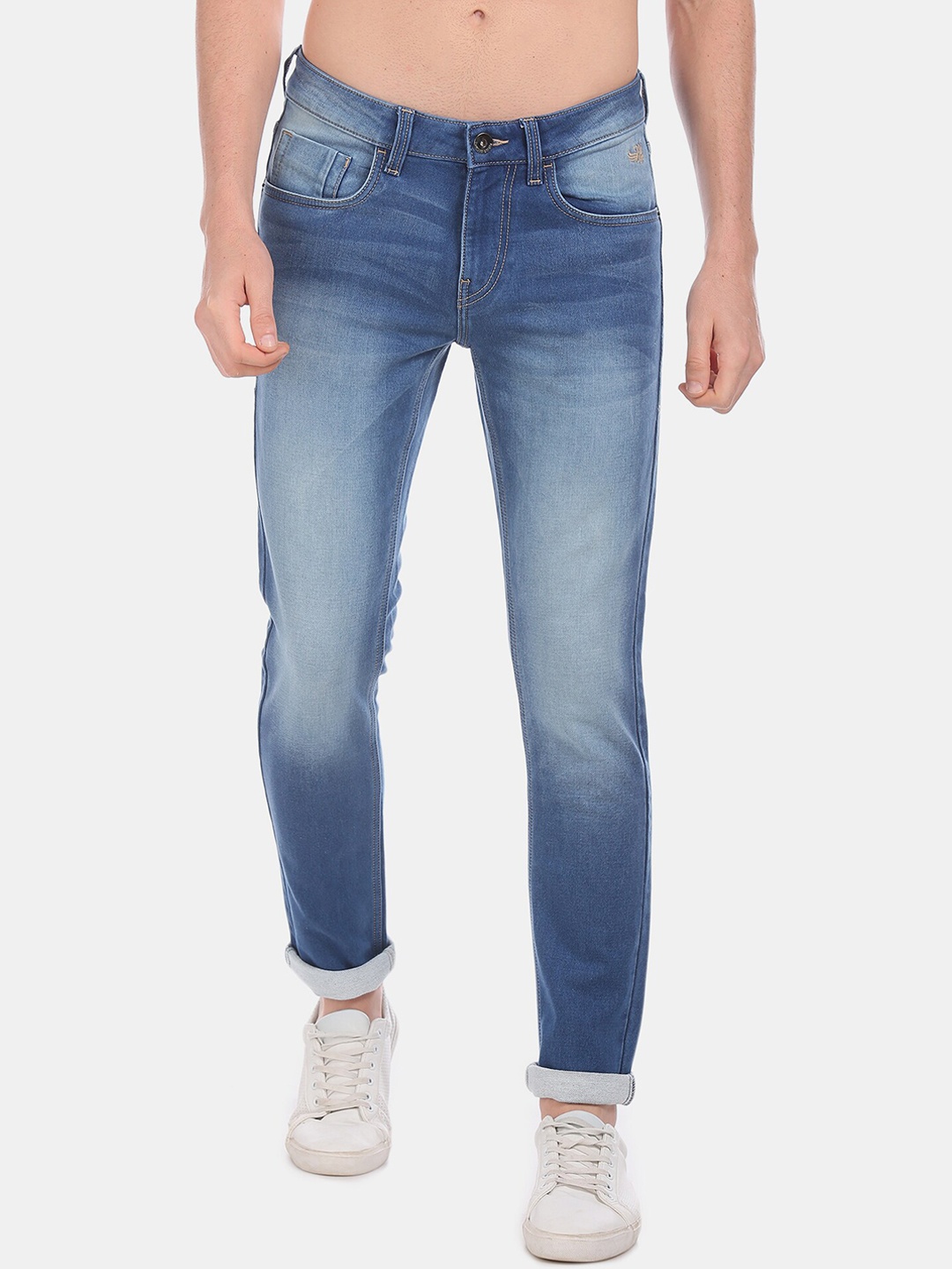 

Flying Machine Men Blue Slim Fit Jeans