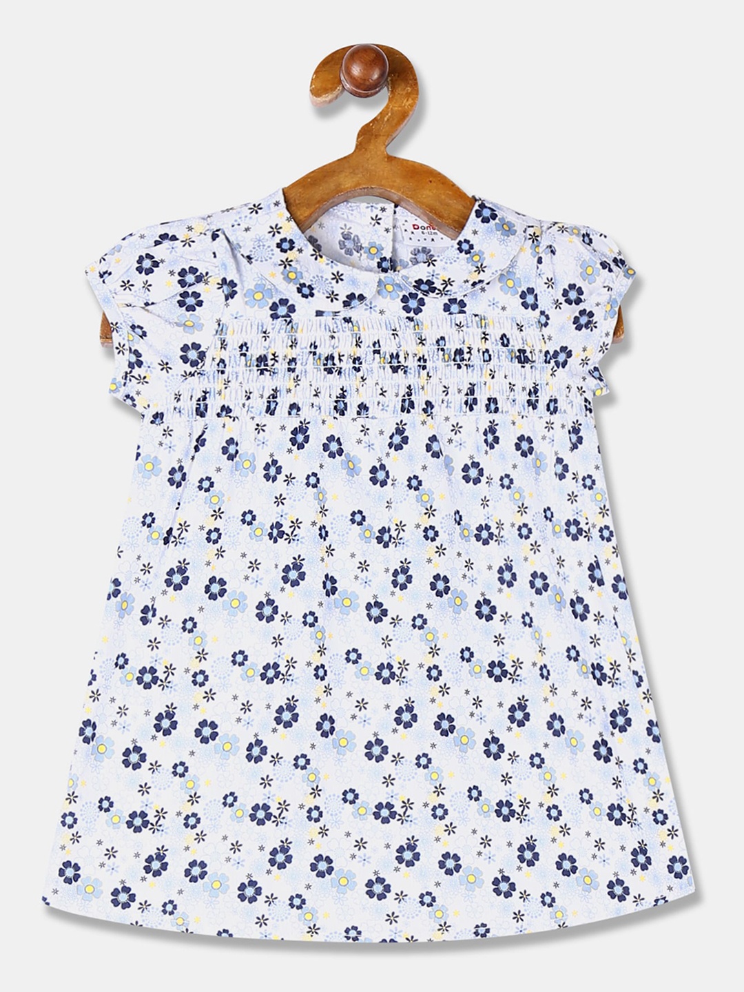 

Donuts Girls White Printed A-Line Dress