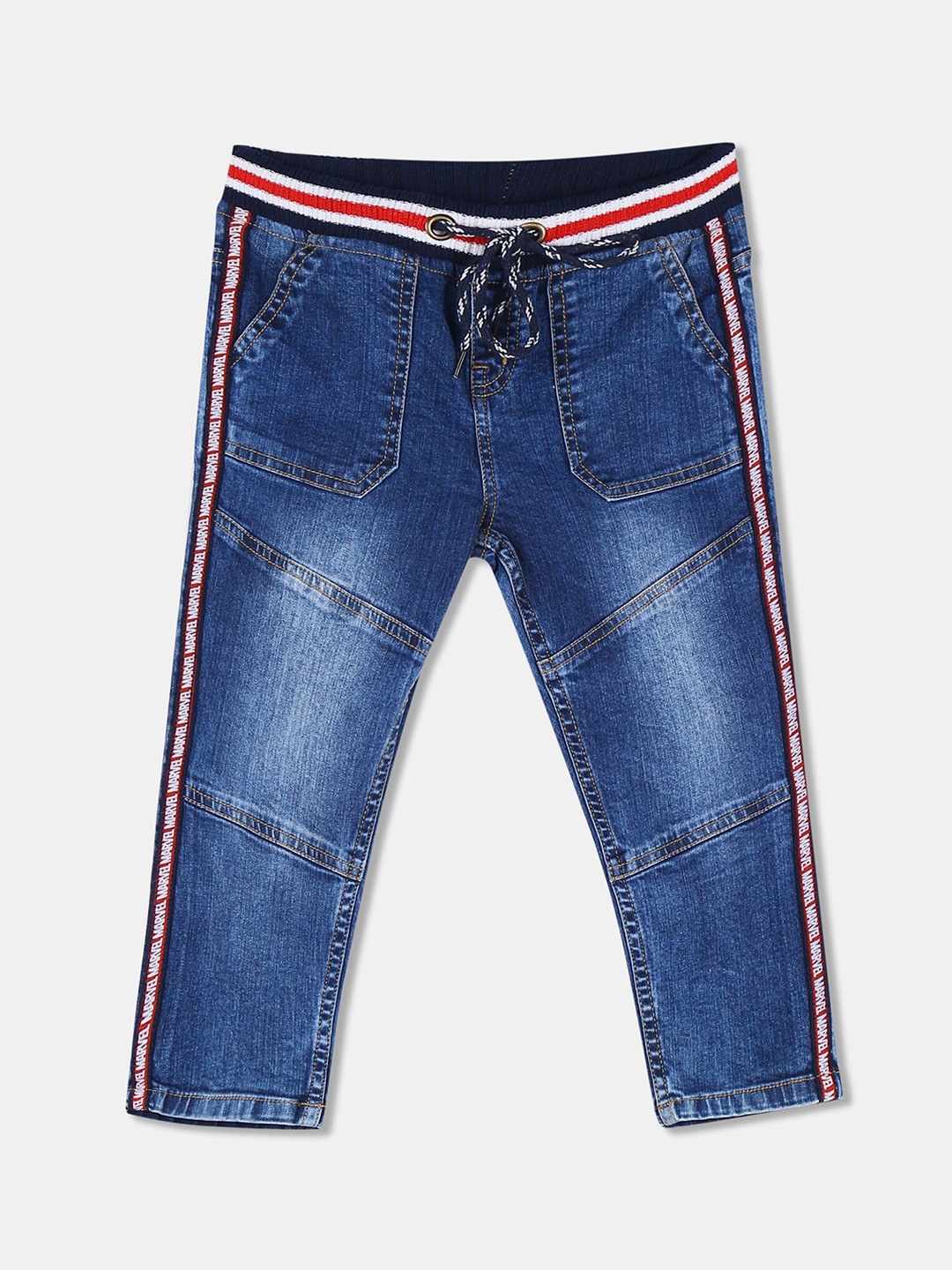 

Colt Boys Blue Regular Fit Mid-Rise Clean Look Jeans