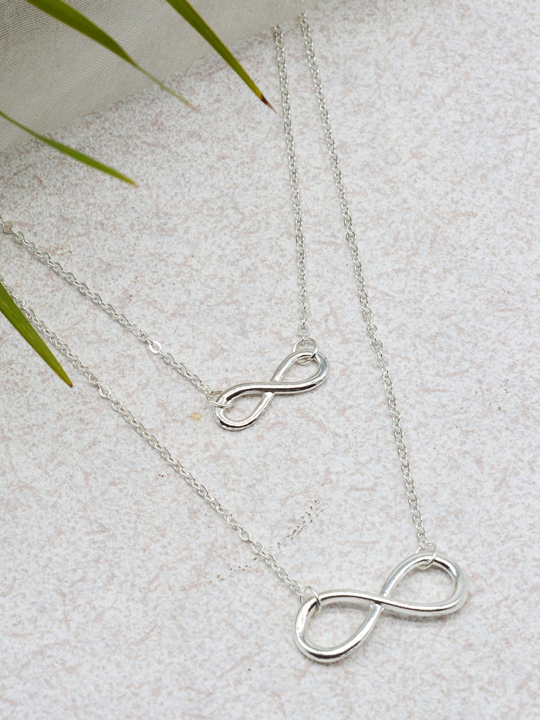 

JOKER & WITCH Silver-Plated Layered Necklace