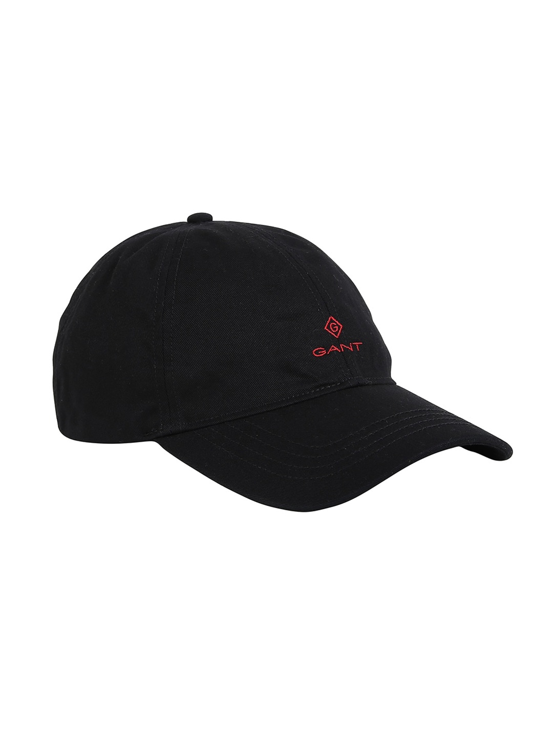

GANT Unisex Black & Red Solid Baseball Cap
