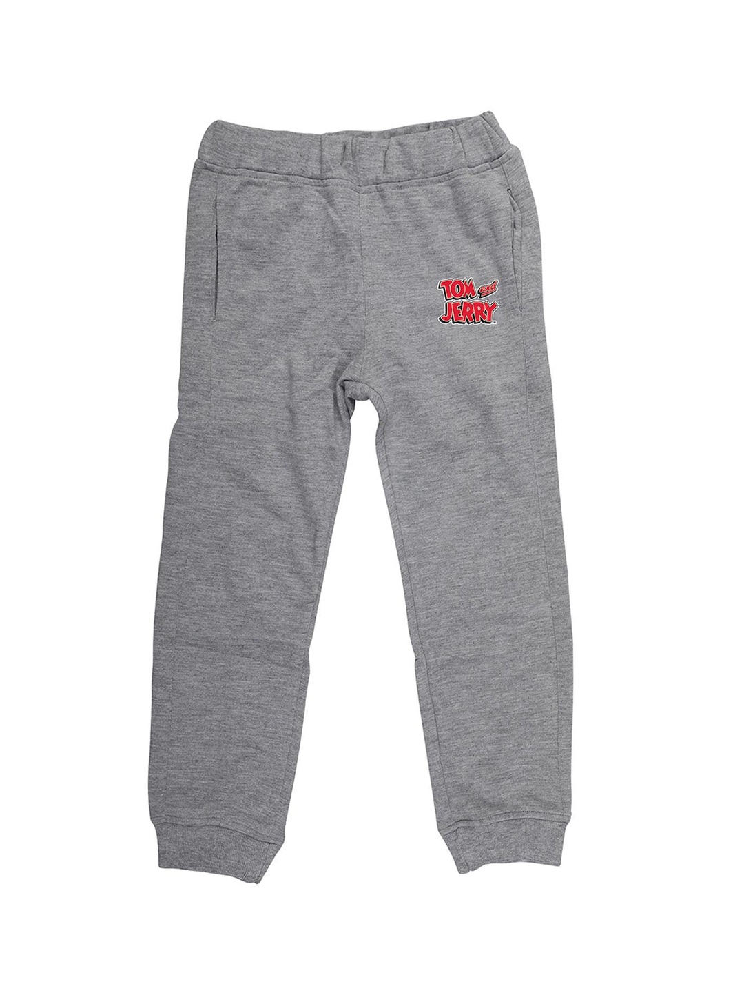 

Tom & Jerry Boys Grey Solid Joggers