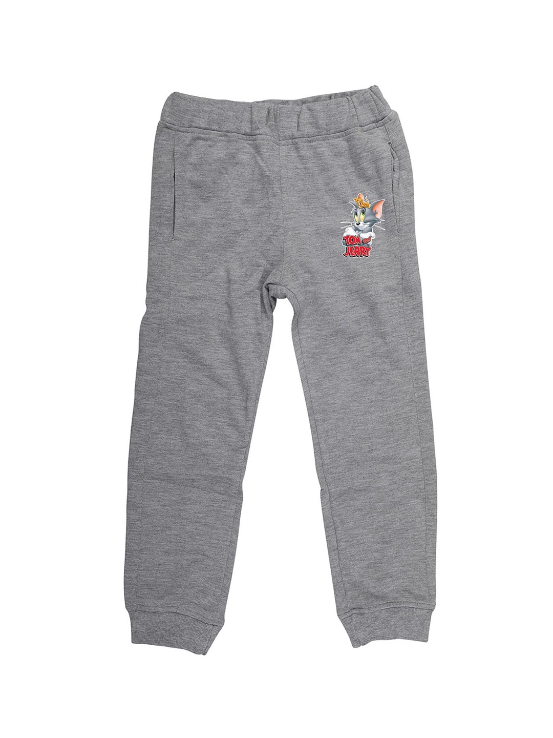 

Tom & Jerry Boys Grey Solid Joggers