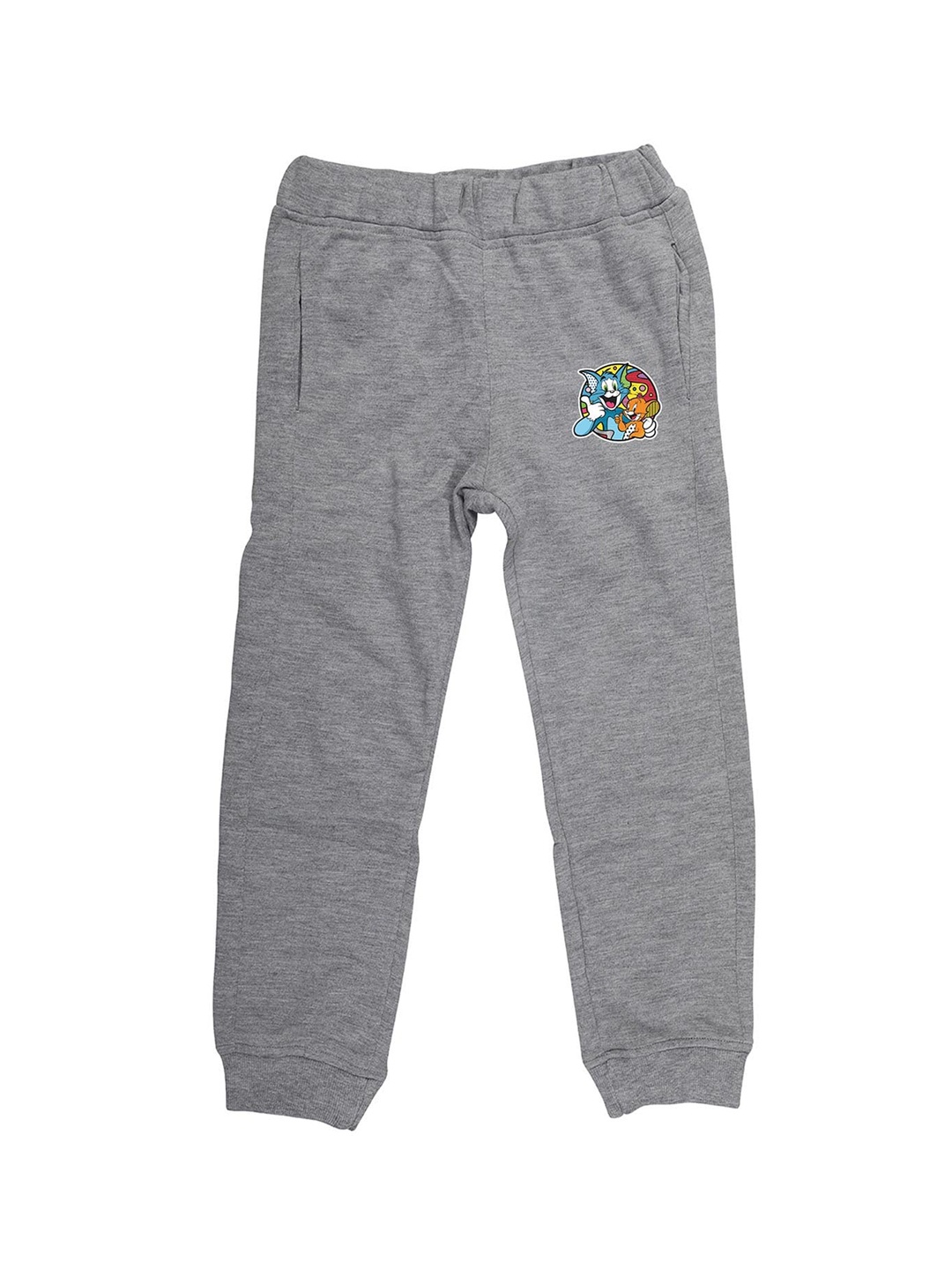 

Tom & Jerry Boys Grey Solid Joggers