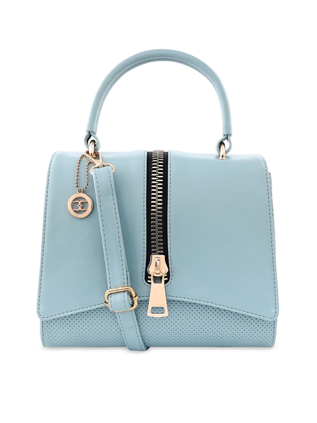 ESBEDA Blue Solid Satchel