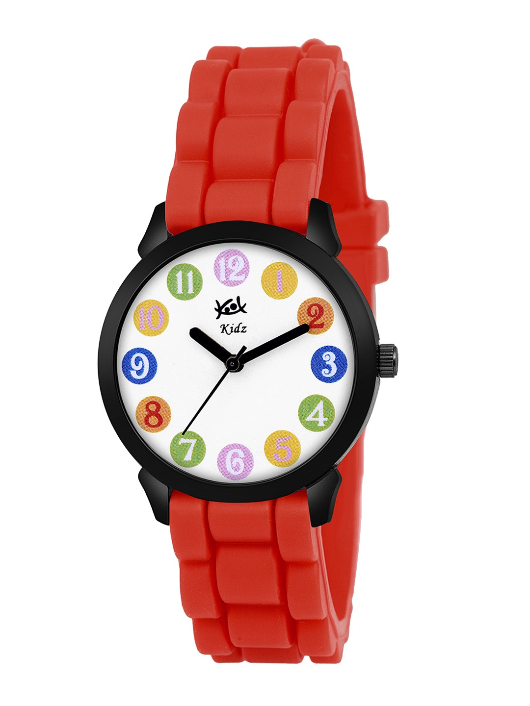 

Kool Kidz Unisex Kids Red Analogue Watch KOOL KIDZ DMK 042 RD 04, White