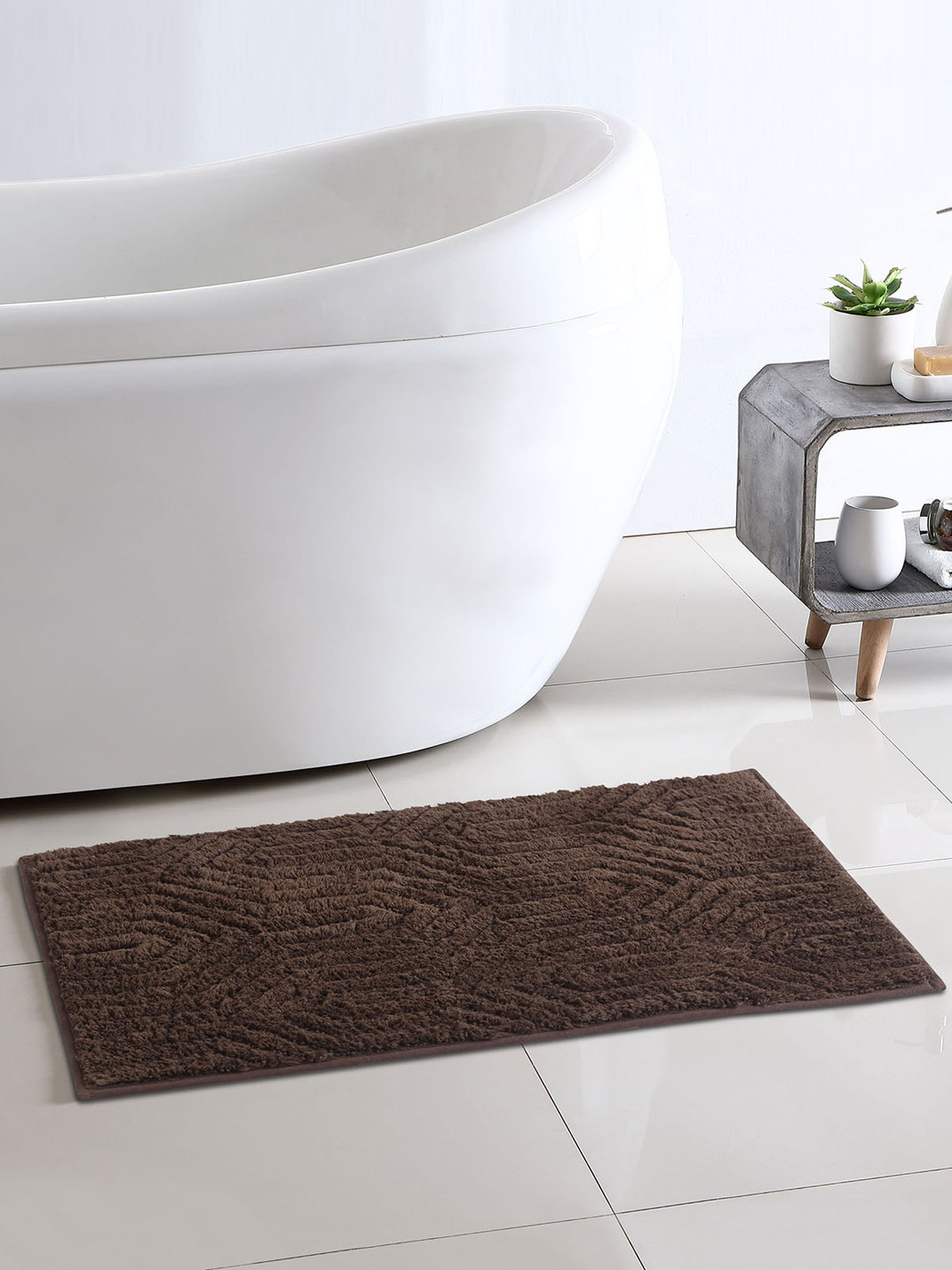 

OBSESSIONS Coffee Brown Self-Design Noel Bathrug