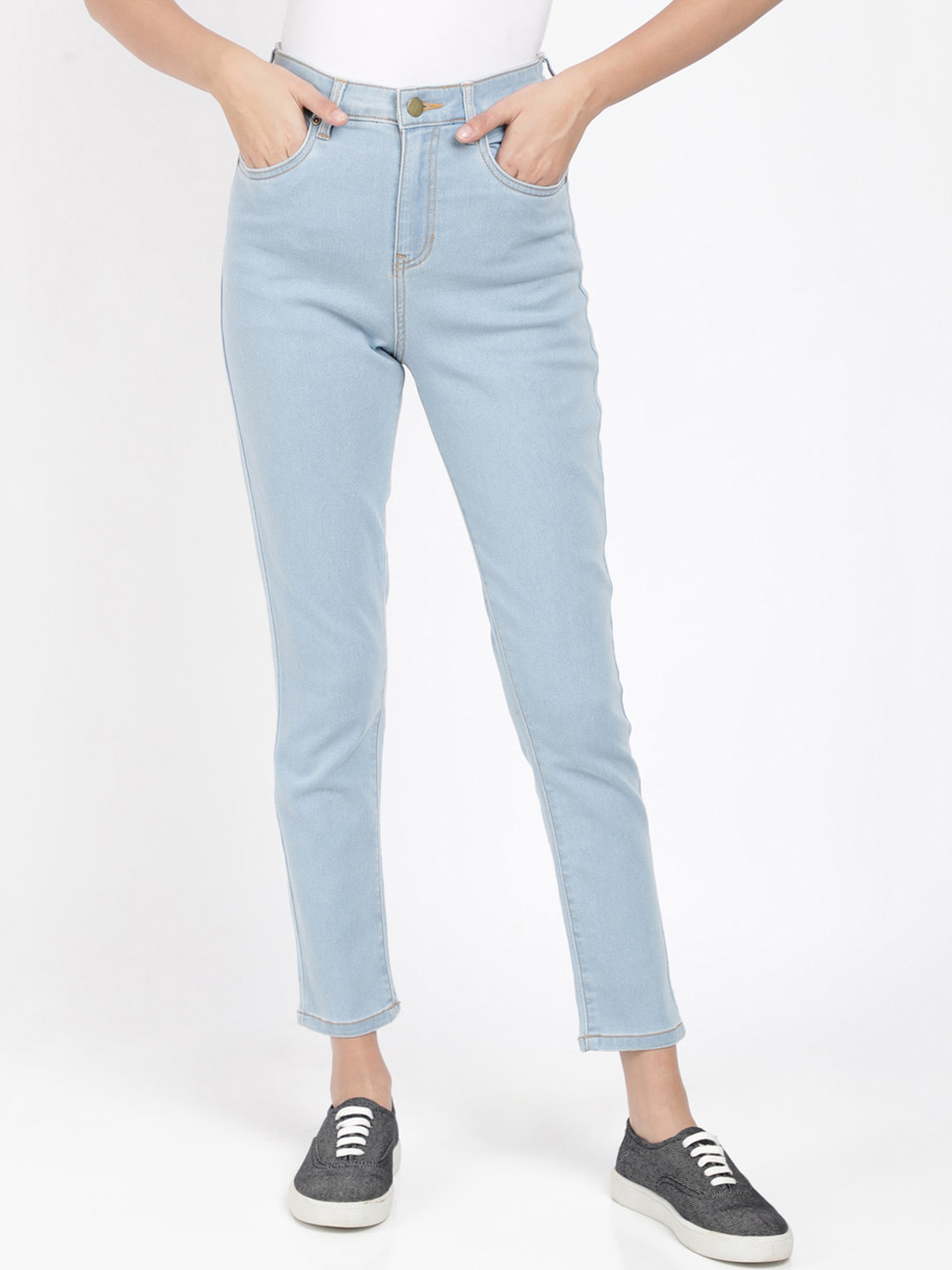 

IVOC Women Blue Slim Fit Clean Look Jeans