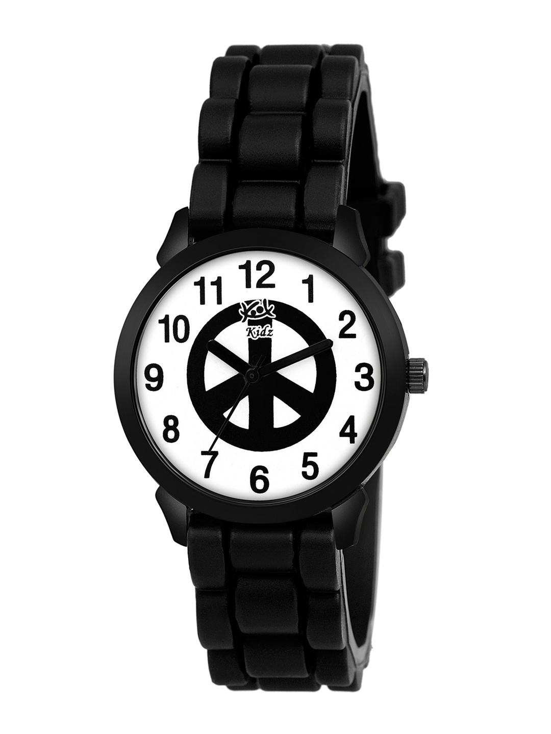 

Kool Kidz Unisex Kids Black & White Analogue Watch DMK 042 BK 01