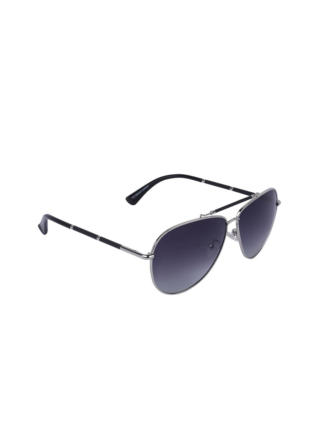 

Marc Louis Unisex Mirrored Lens & Steel-toned Aviator Sunglasses P8685/S C02 SG-Silver