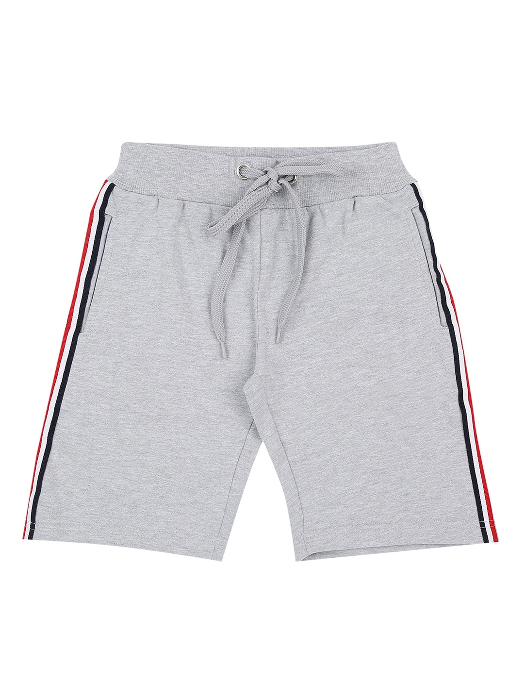 

RAINE AND JAINE Boys Grey Melange Solid Regular Fit Regular Shorts