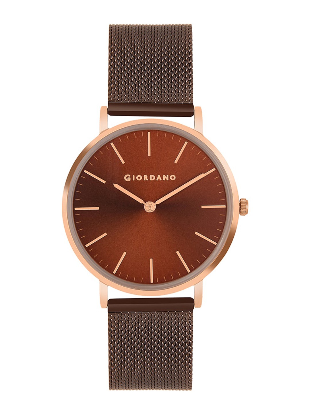 

GIORDANO Men Brown Analogue Watch GD4053-33
