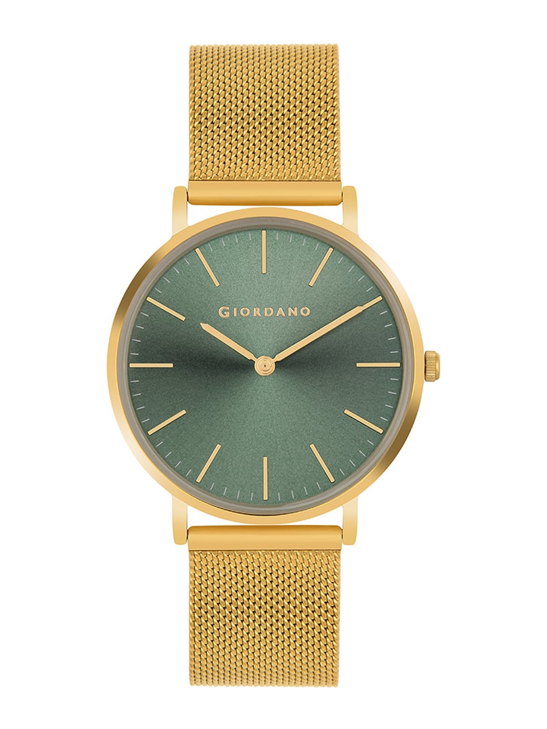 GIORDANO Men Green Analogue Watch