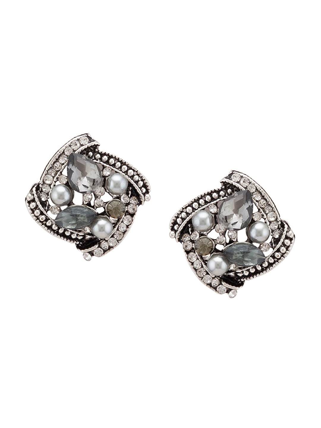 

Globus Silver-Toned Classic Studs