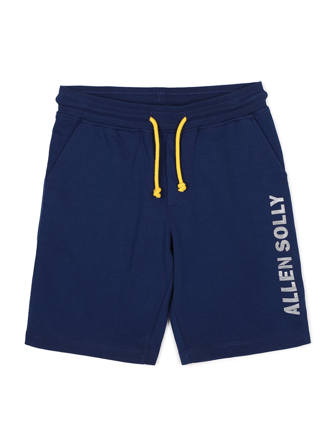 

Allen Solly Junior Boys Navy Blue Solid Regular Fit Regular Shorts