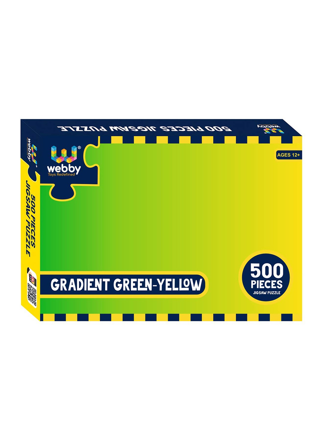 

Webby Kids Green & Yellow Gradient 500 Pieces Jigsaw Puzzle