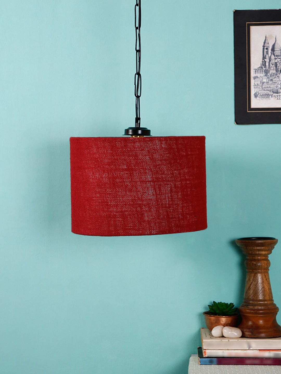 

Devansh Maroon Solid Traditional Hanging Light