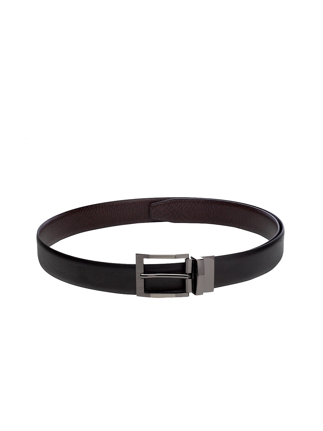 

Apsis Men Black & Brown Textured Reversible Belt