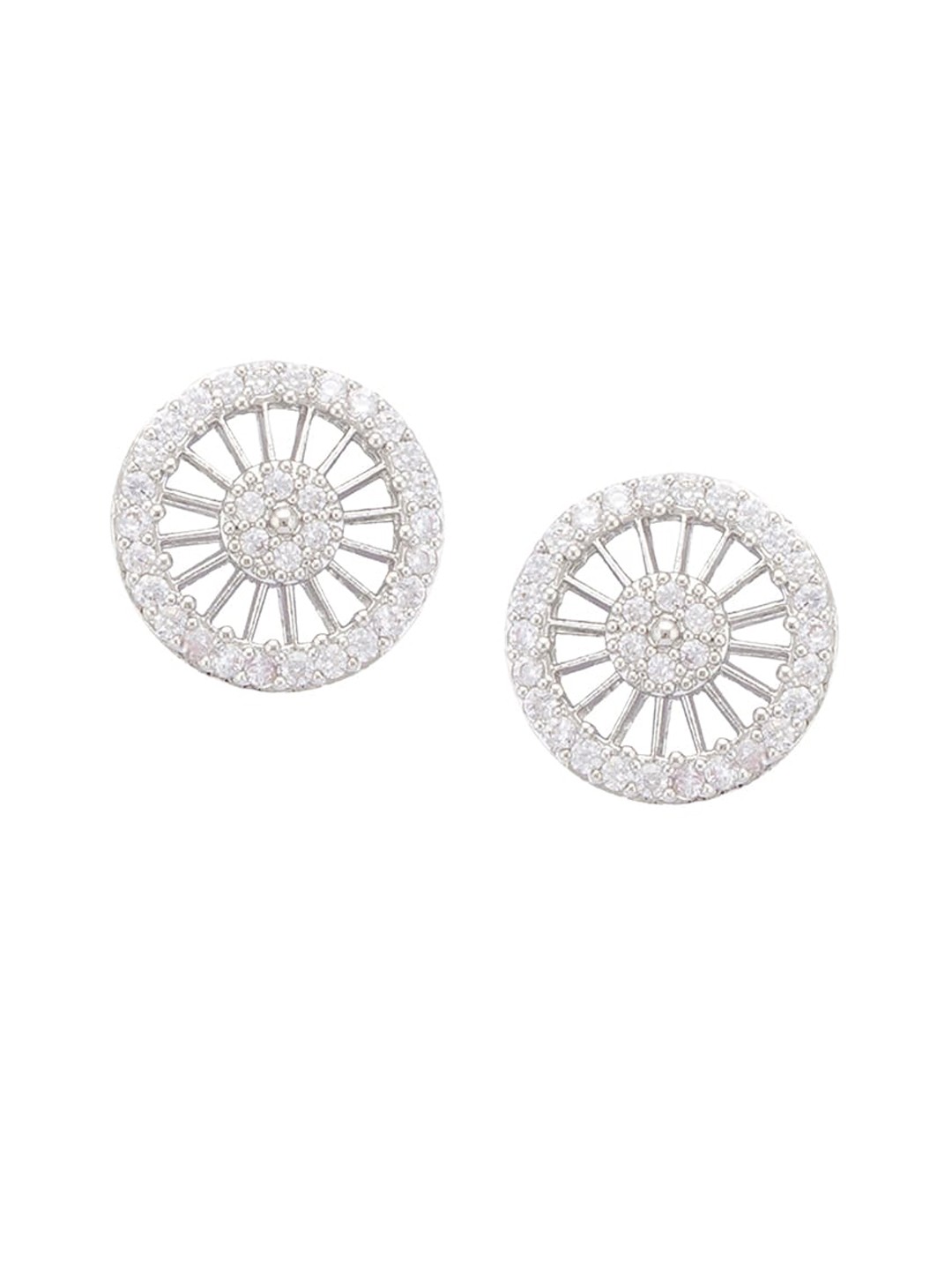 

Globus Silver-Toned Classic Studs