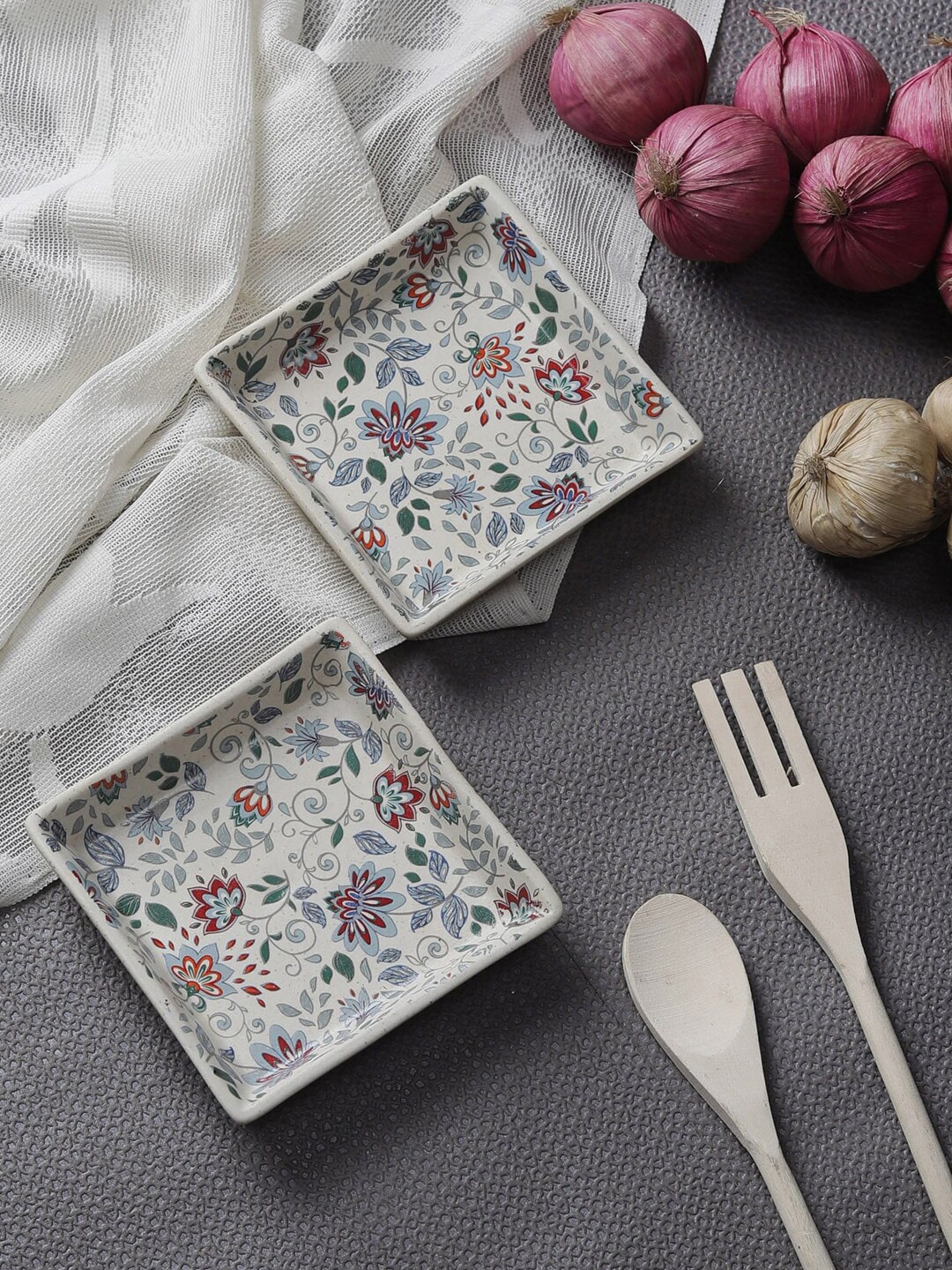 MIAH Decor White & Grey Set