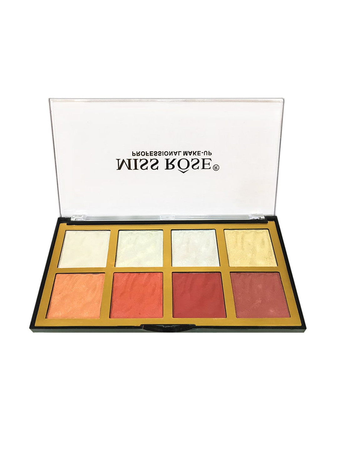 

Miss Rose Professional Highlighter & Blusher Palette 7003-216Z, Multi