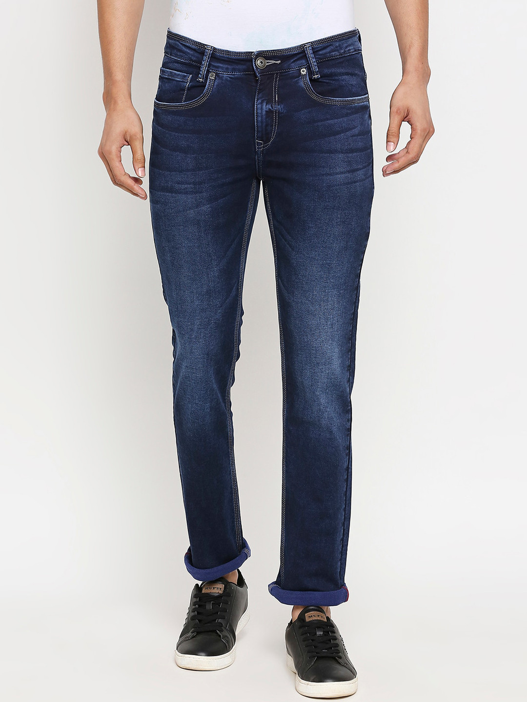 

Mufti Men Blue Skinny Fit Jeans