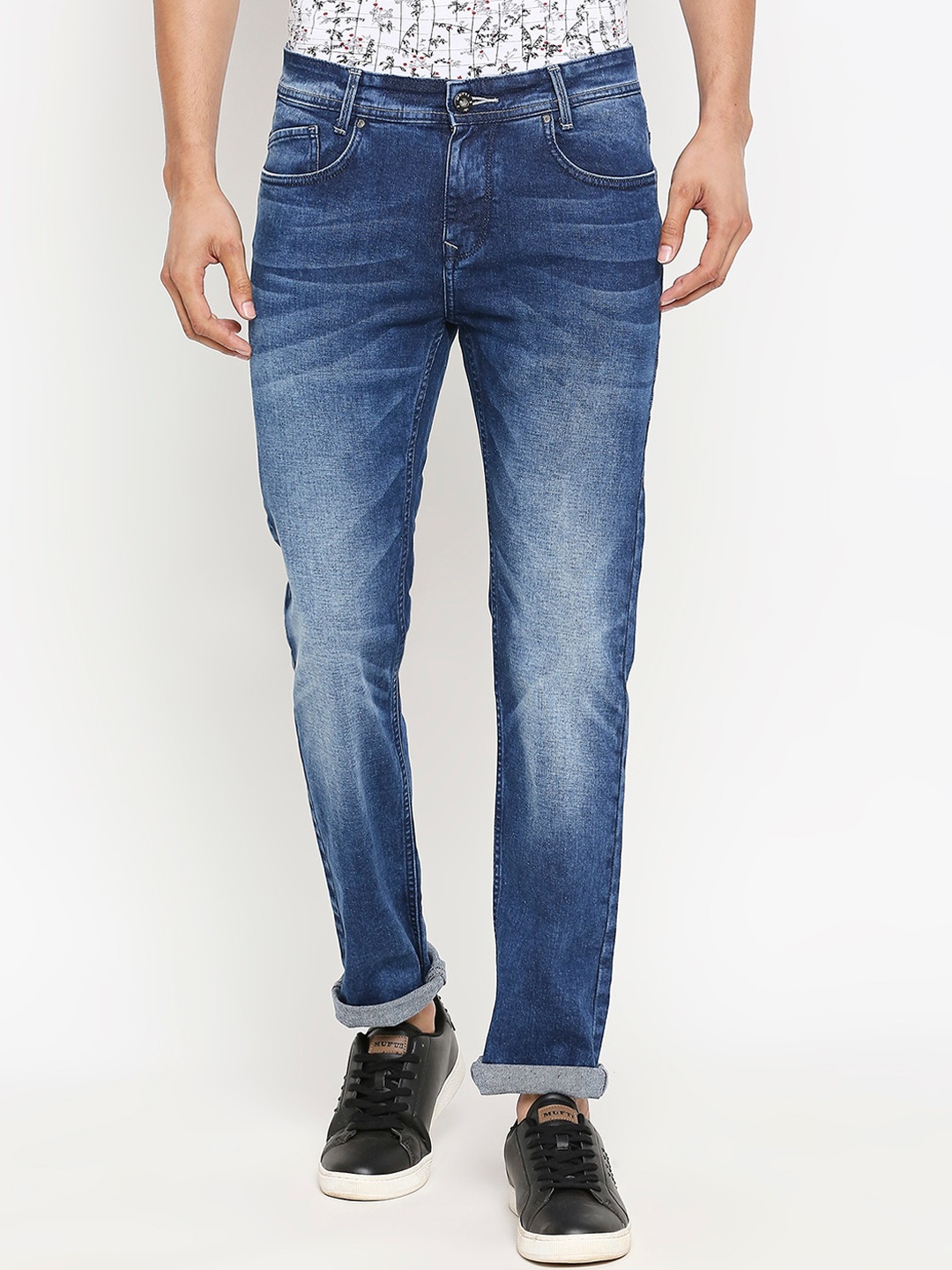 

Mufti Men Blue Skinny Fit Jeans