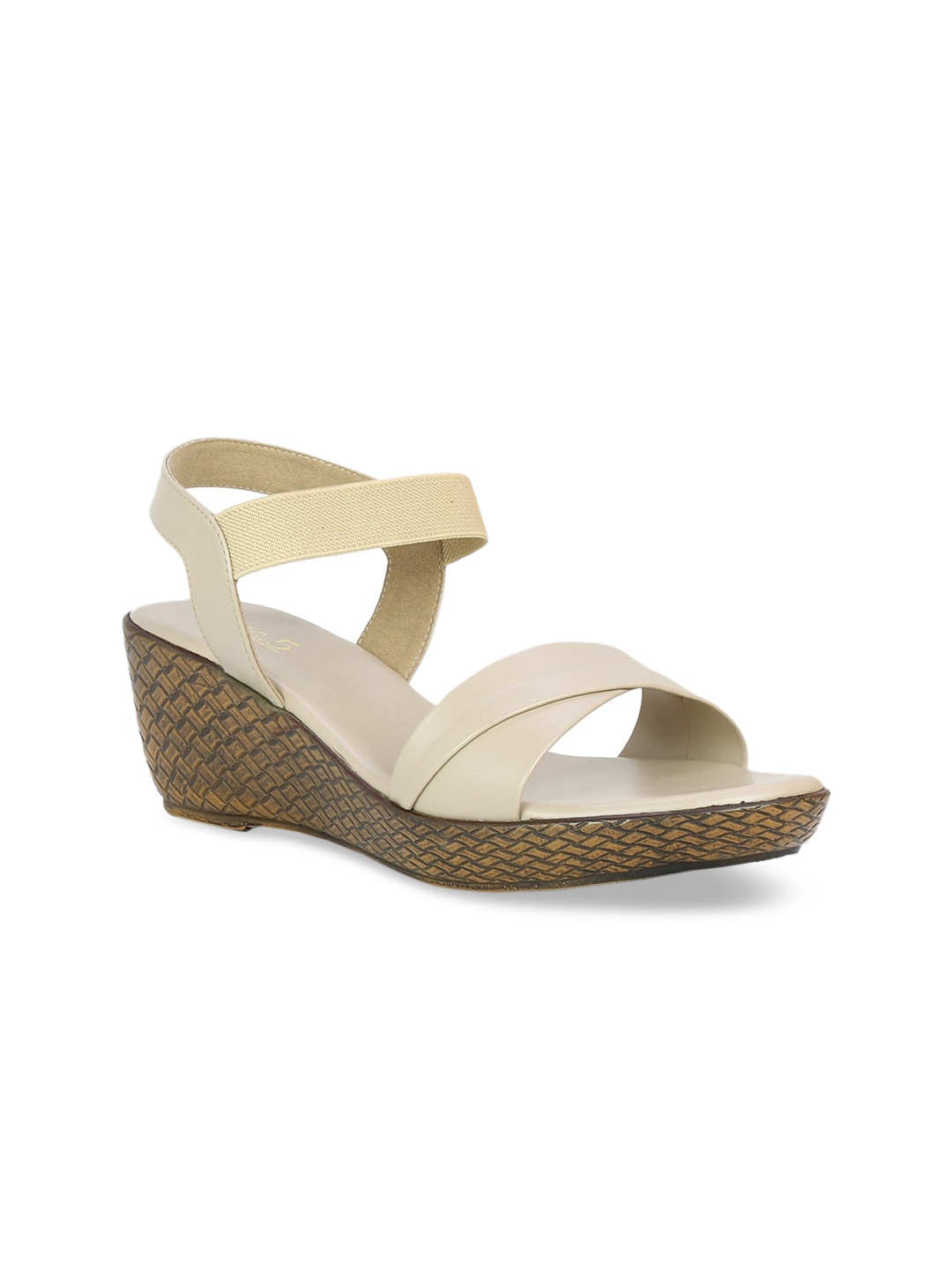 

Inc 5 Women Beige Solid Sandals