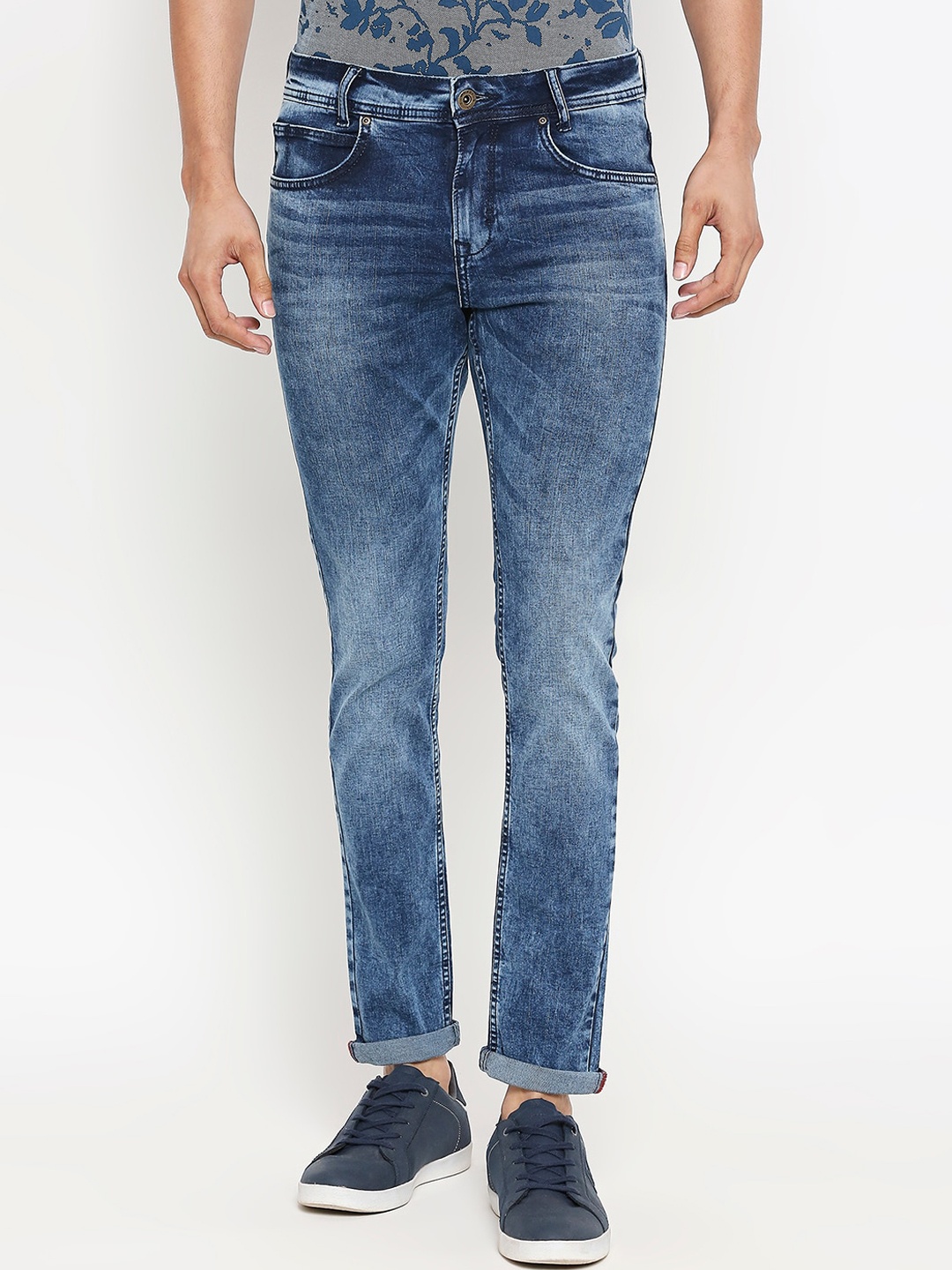 

Mufti Men Blue Skinny Fit Jeans