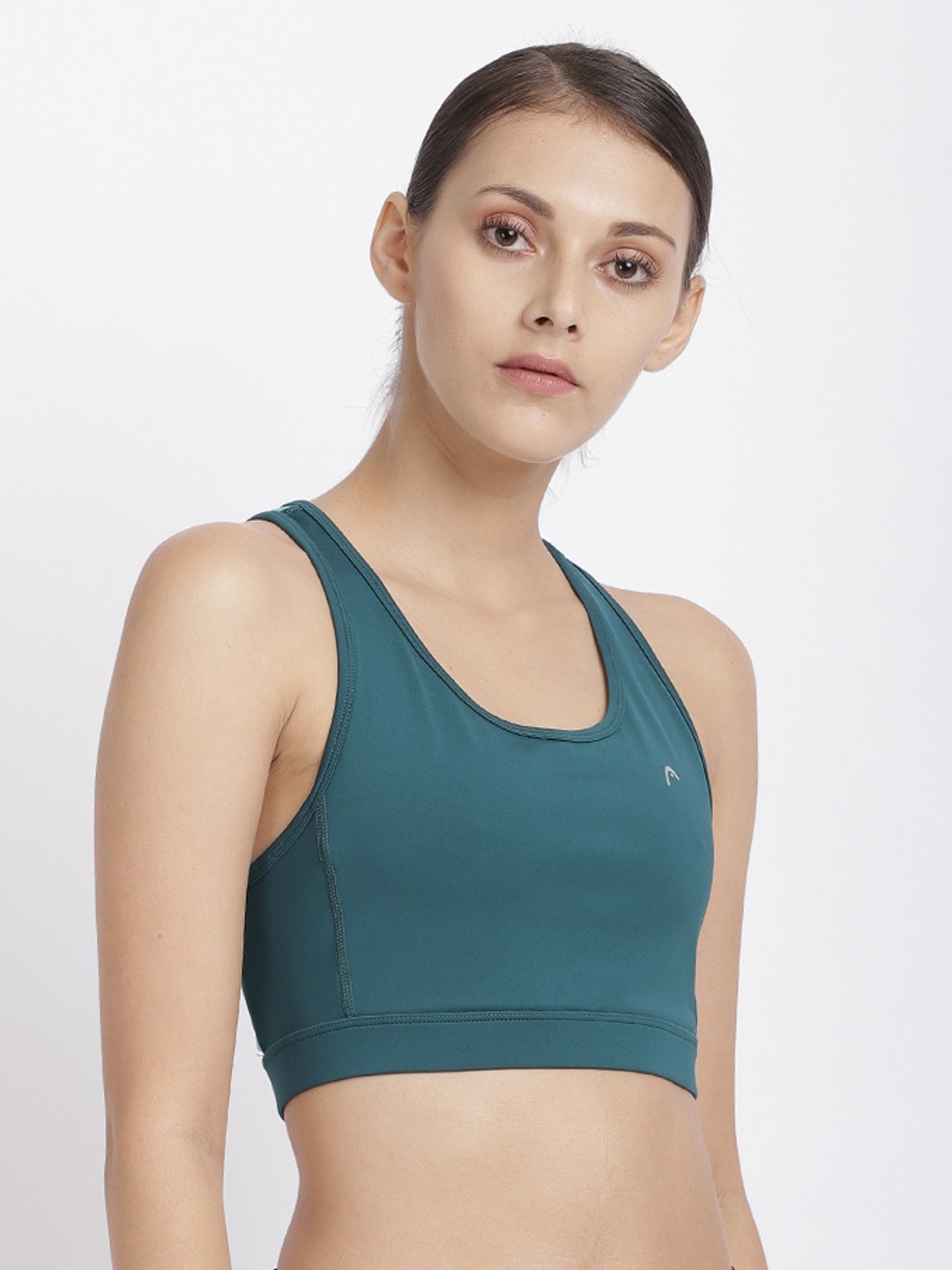 

Head Teal Solid Underwired Non Padded Workout Bra HD-W-APAW-EBT0001-A73-DEEP TEAL