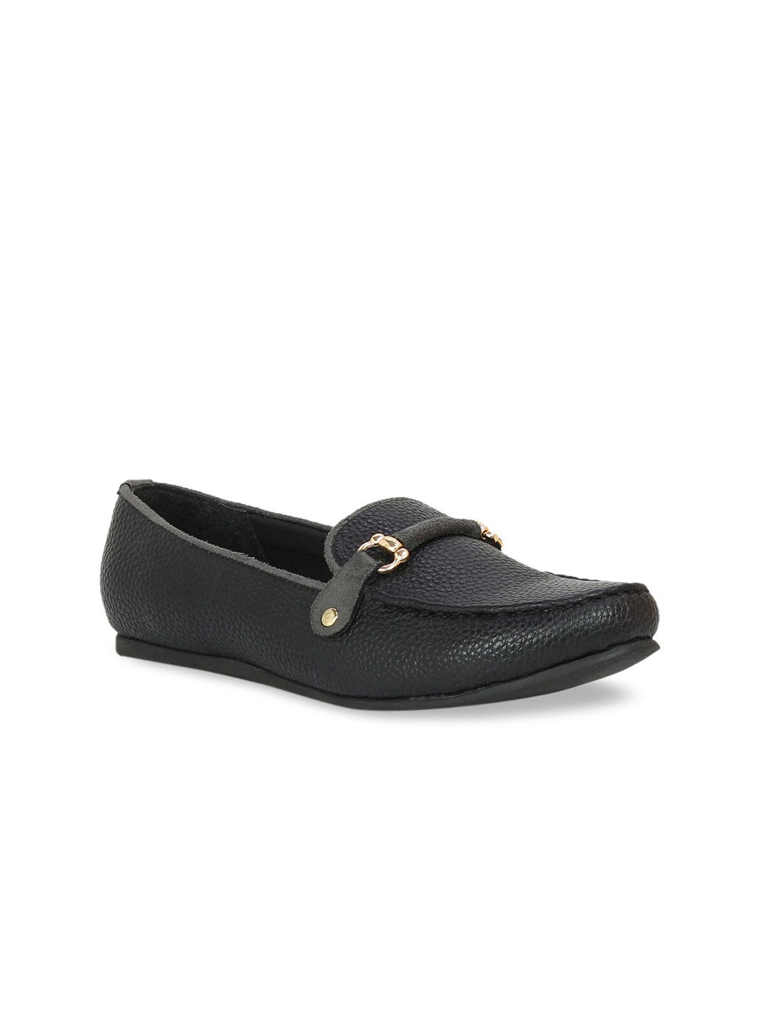 

Inc 5 Women Black Textured Loafers