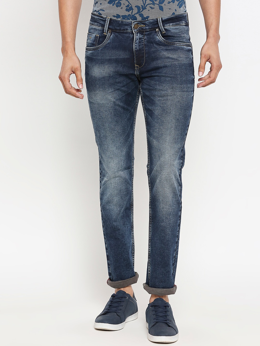 

Mufti Men Blue Skinny Fit Jeans