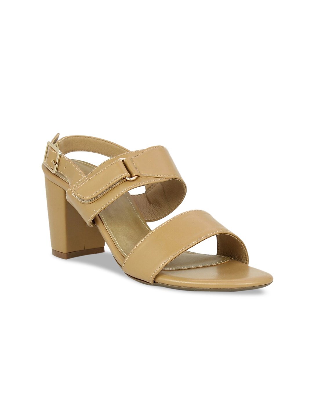 

Inc 5 Women Beige Solid Block Heels