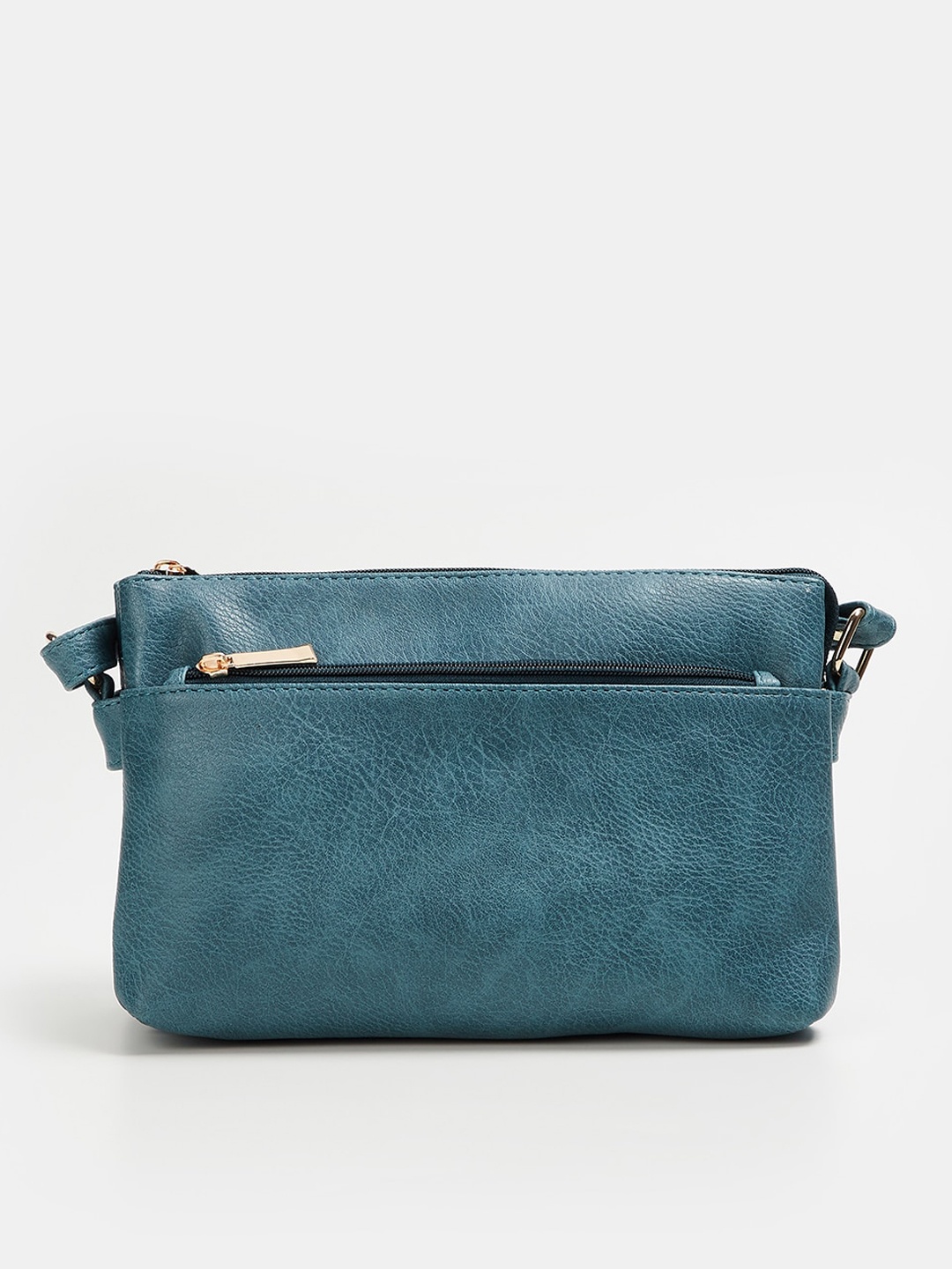 

Ginger by Lifestyle Blue Solid Sling Bag
