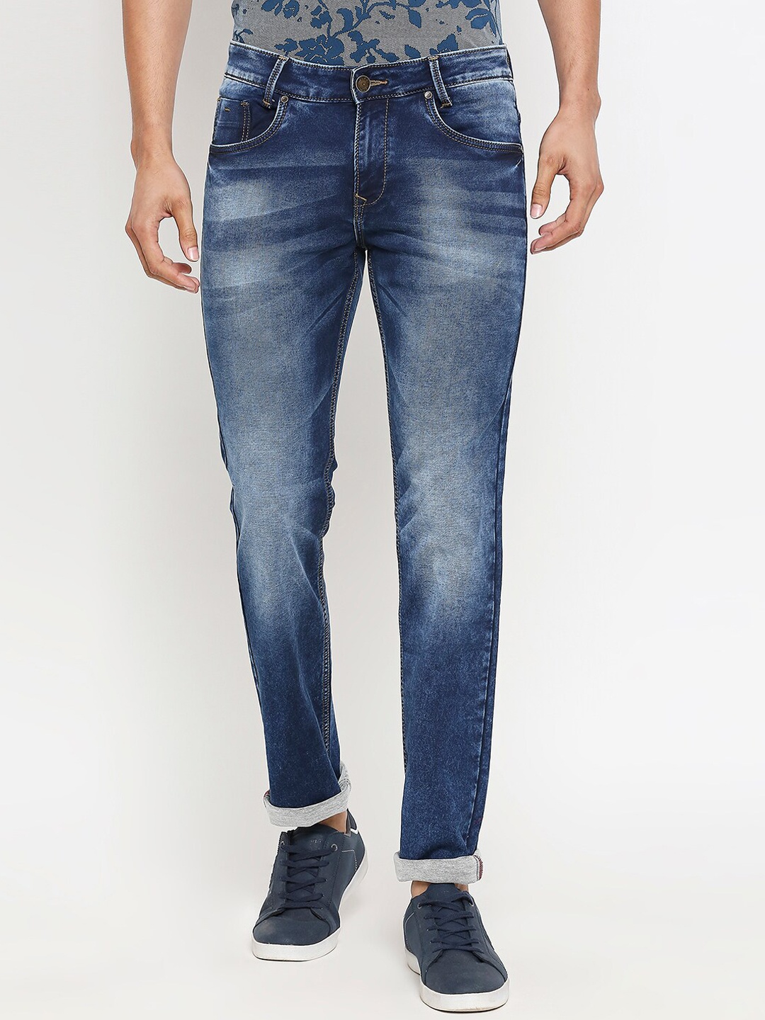 

Mufti Men Blue Skinny Fit Jeans