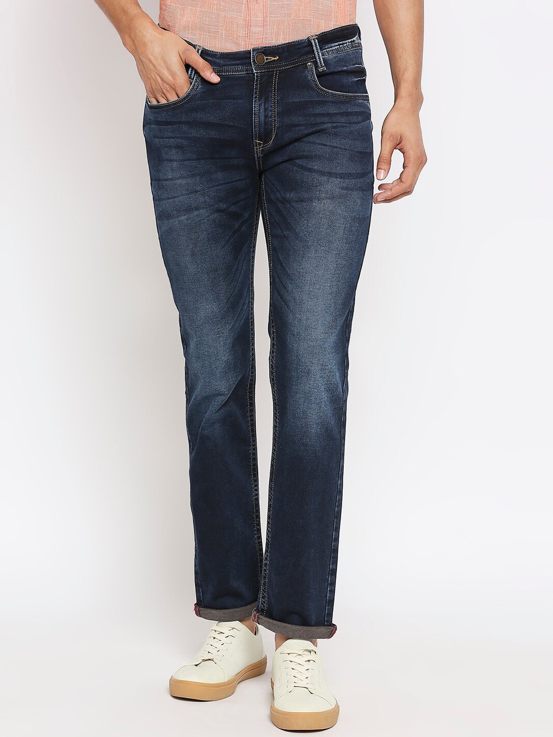 

Mufti Men Blue Skinny Fit Mid-Rise Clean Look Jeans