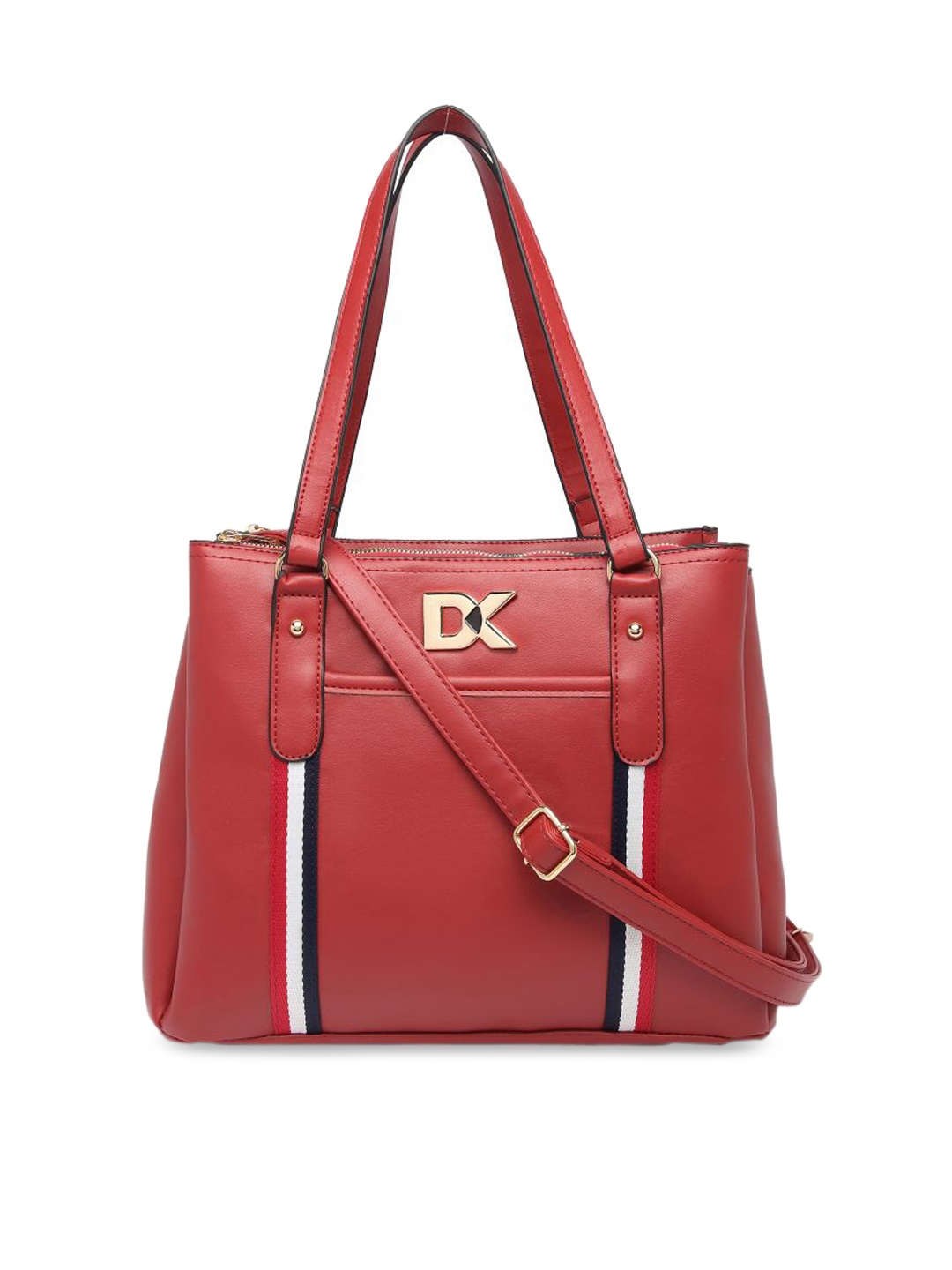 

Diana Korr Maroon Solid Shoulder Bag
