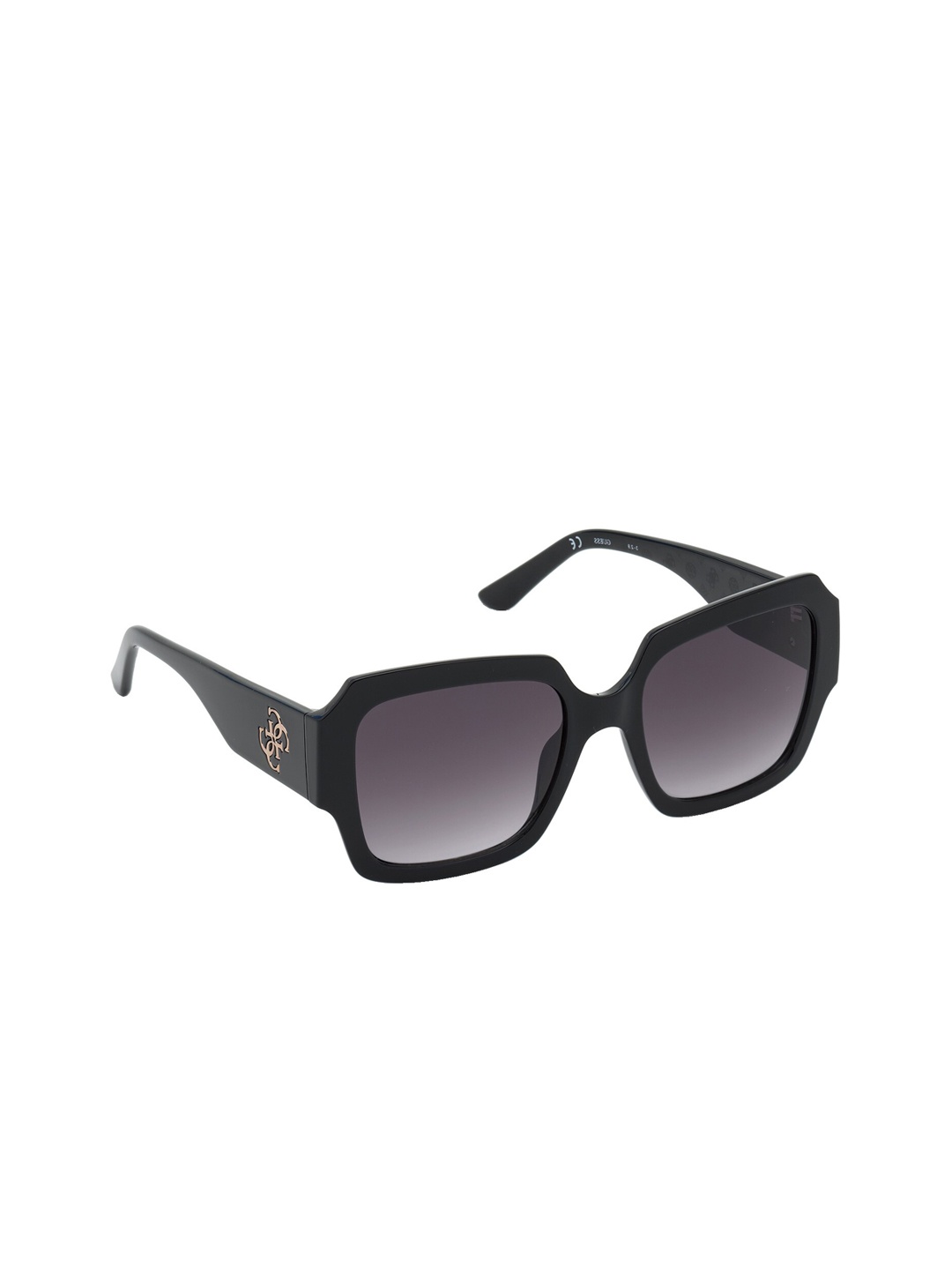 

Guess Women Grey Lens & Black Oversized Sunglasses With Uv Protected Lens GU7681 54 01B