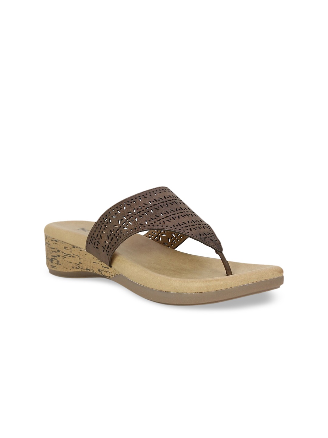 

Inc 5 Women Brown Textured Heels