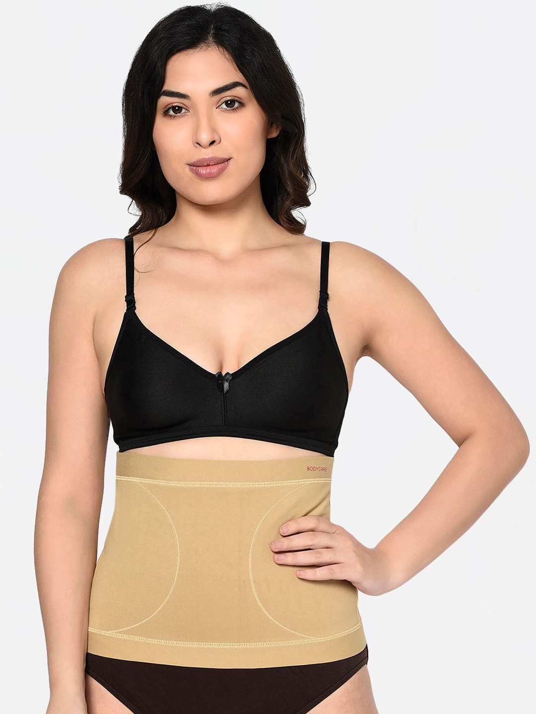 

Bodycare Women Beige Solid Tummy Shaper S-31S-1PCS