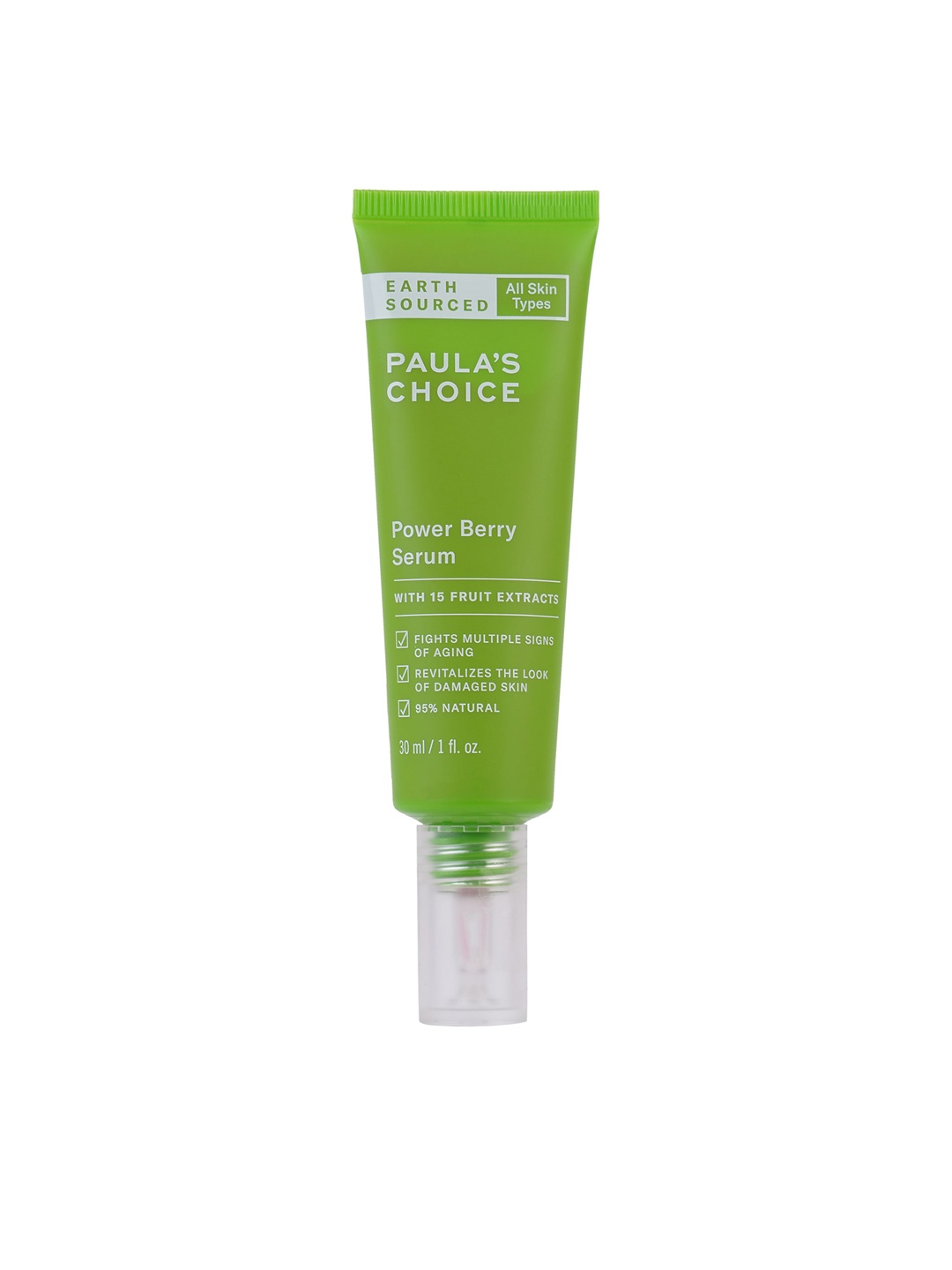 

Paulas Choice Earth Sourced Power Berry Serum with 15 Fruit Extracts - 30ml, Green
