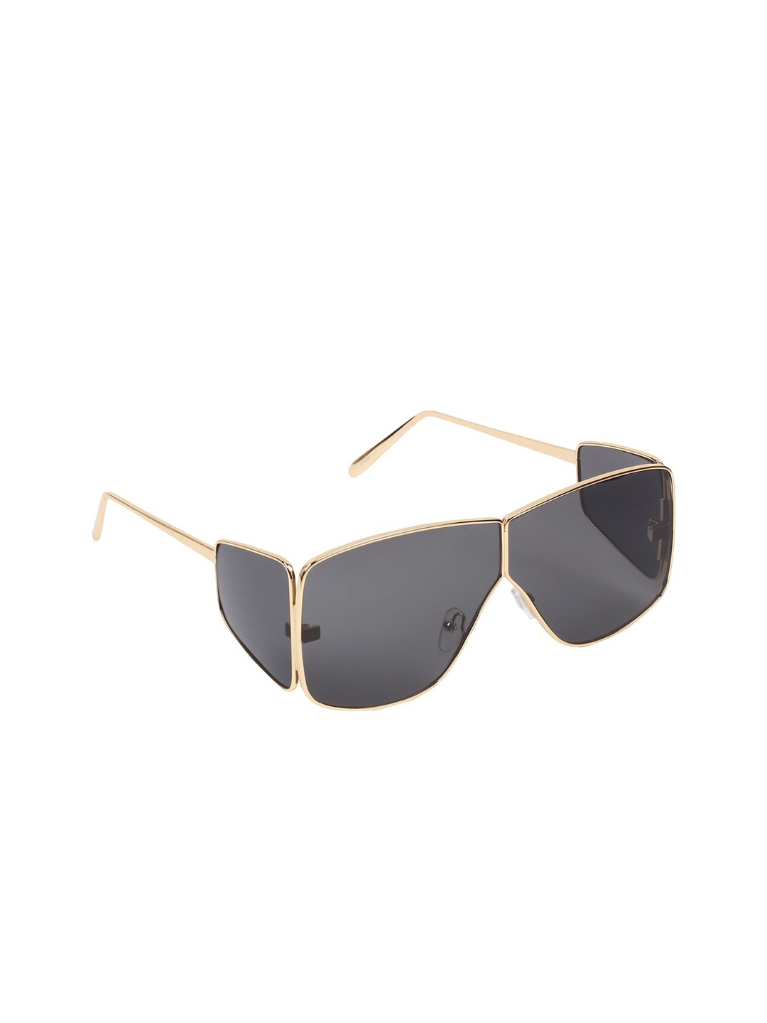 

Celebrity Sunglasses Unisex Black UV Protected Badshah Collection Shield Sunglasses