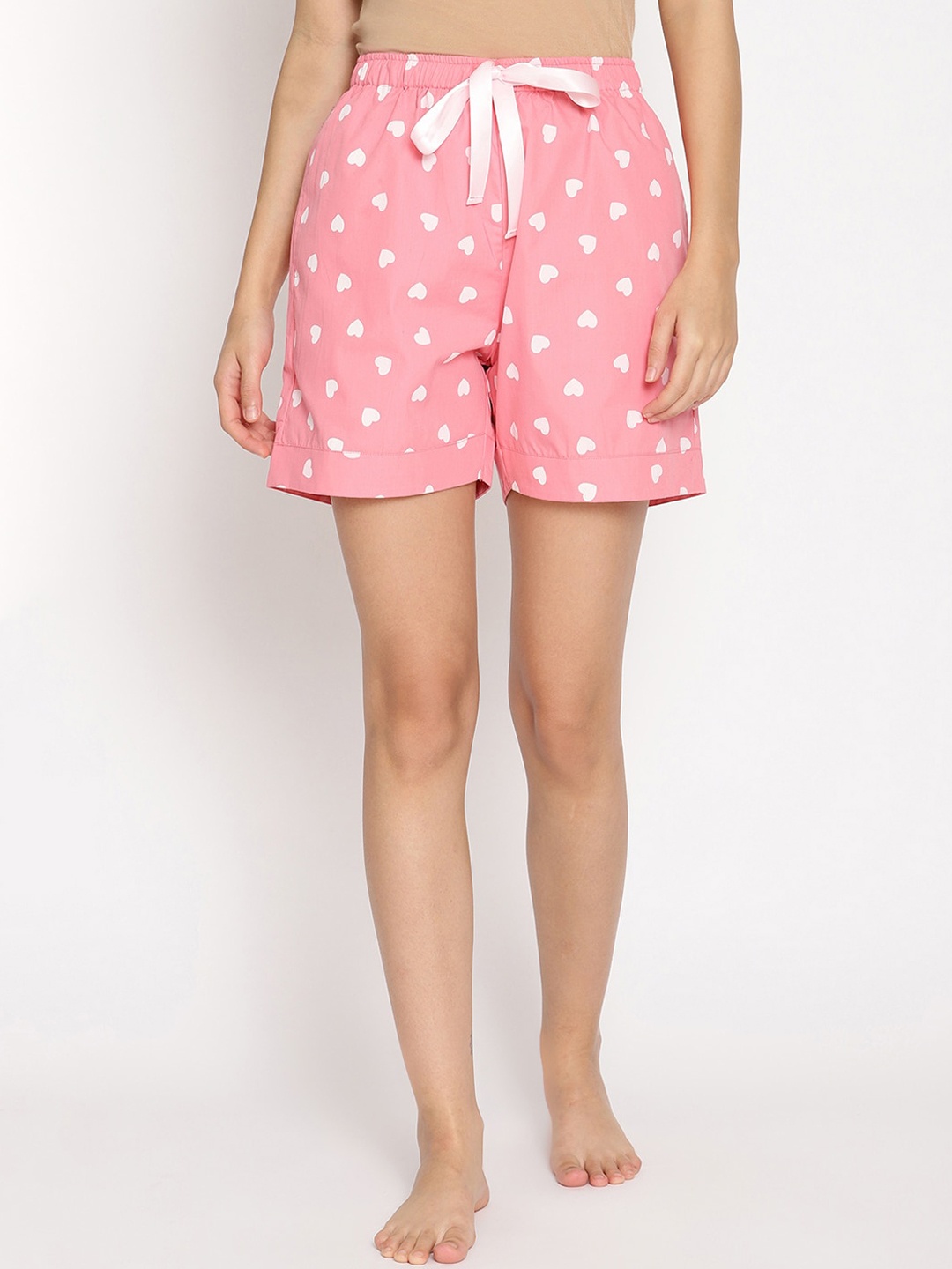 

COASTLAND Women Pink Lounge Shorts