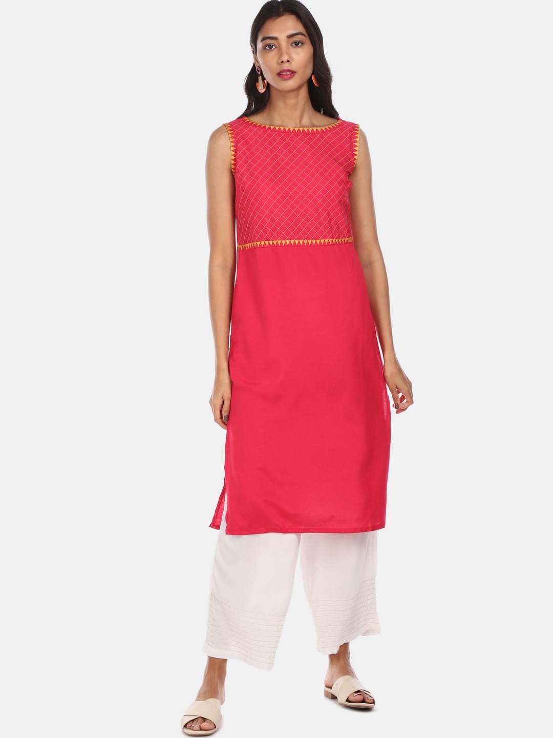 

Karigari Women Pink Kurta