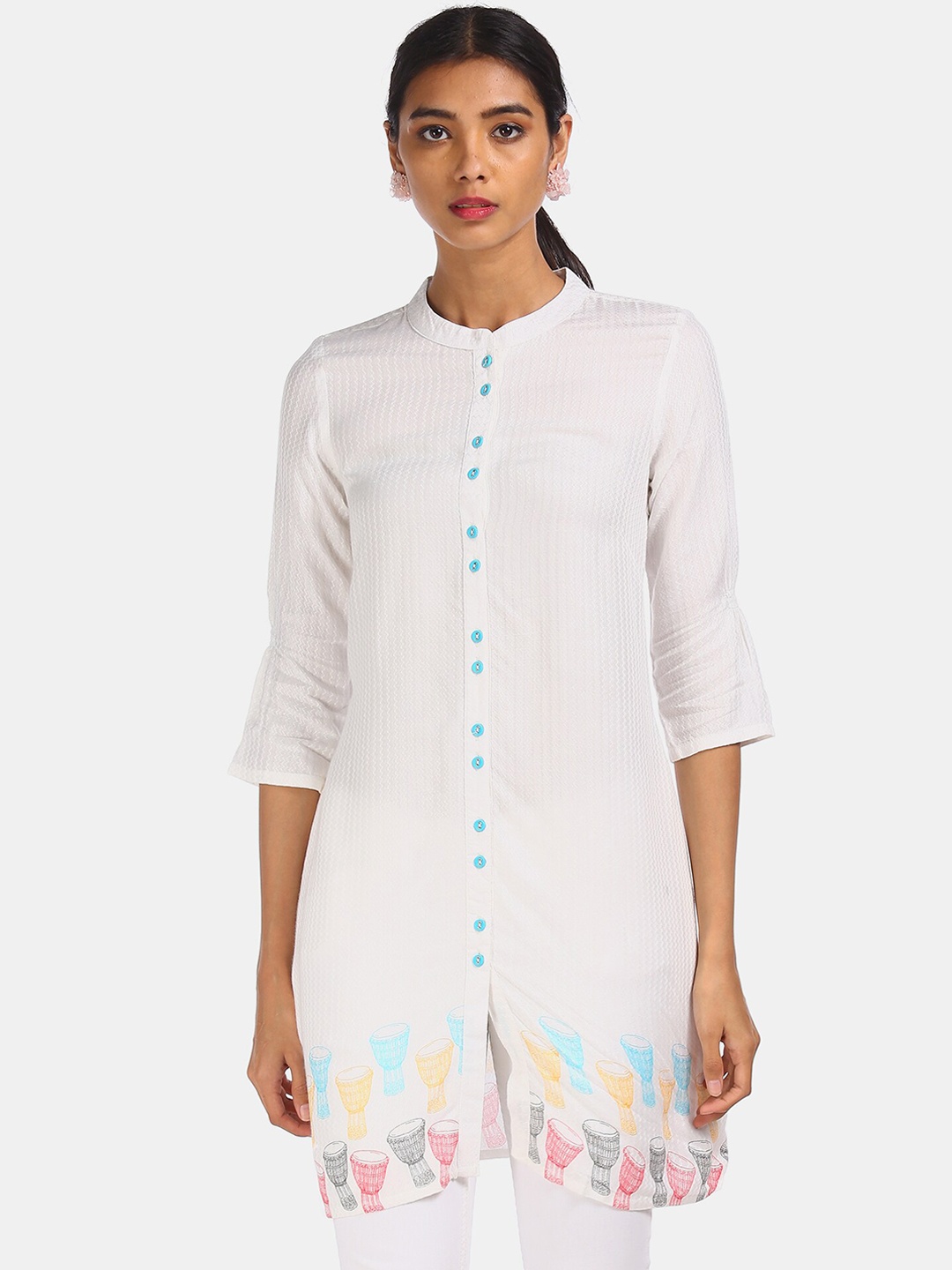 

Karigari Women White Kurta