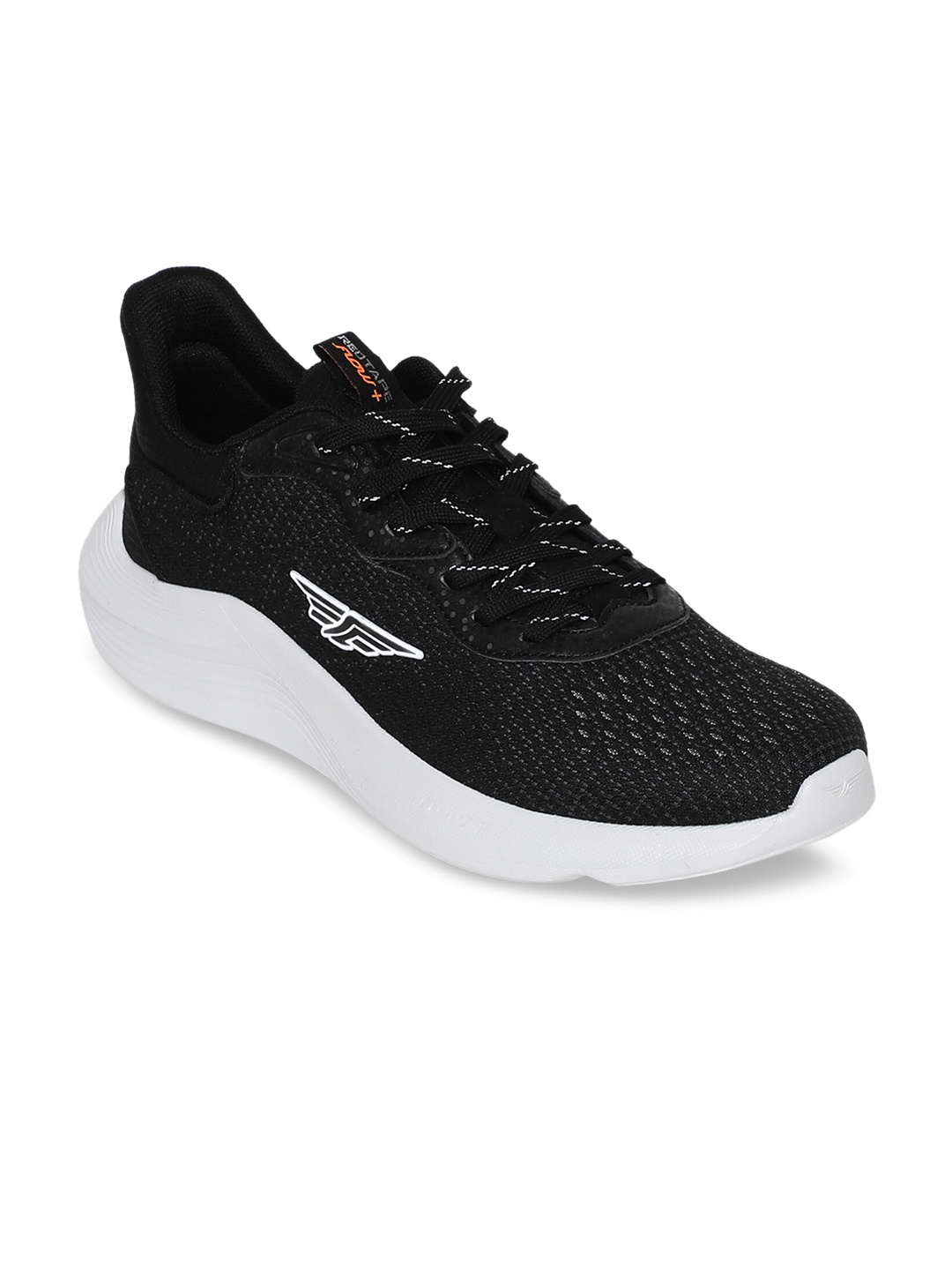 

Red Tape Men Black Walking Shoes