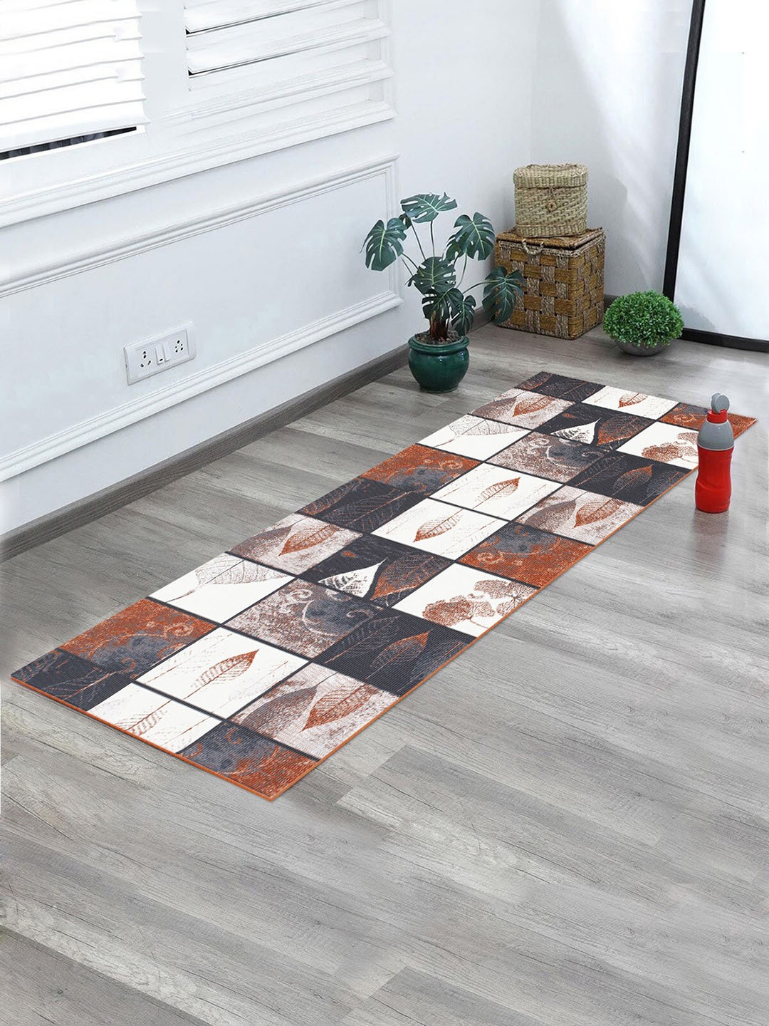 

OBSESSIONS Multicoloured Printed Anti-Skid Yoga Mat, Multi