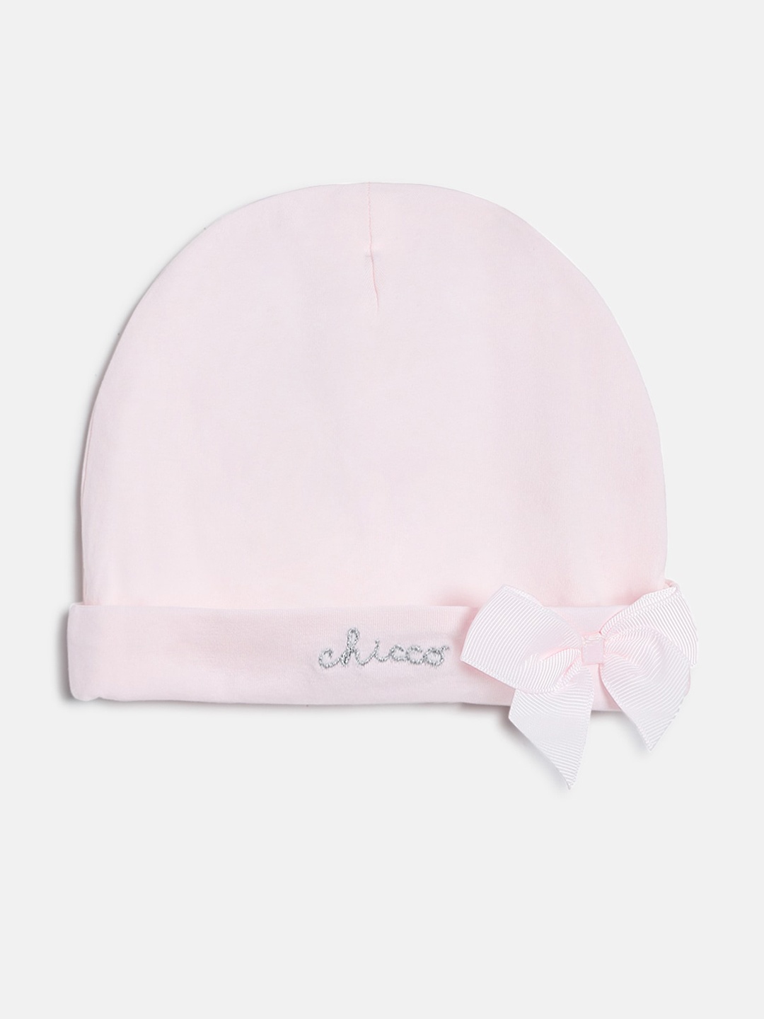 

Chicco Girls Pink Solid Beanie