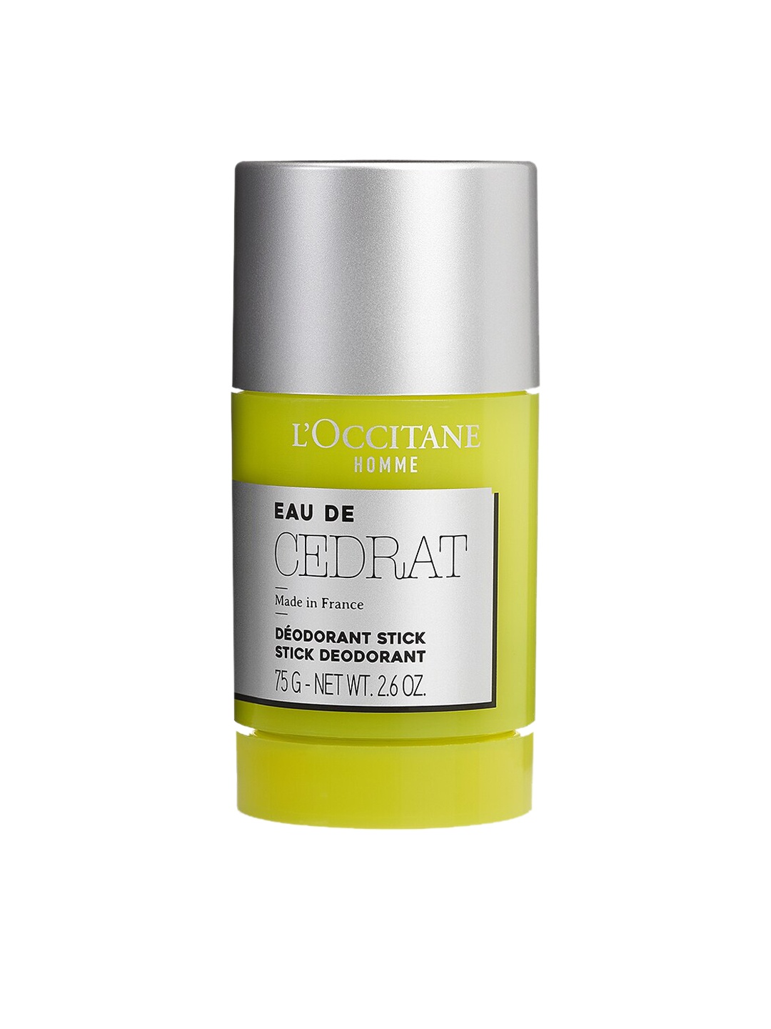 LOccitane en Provence Eau De Cedrat Stick Deodorant 75ml, Transparent