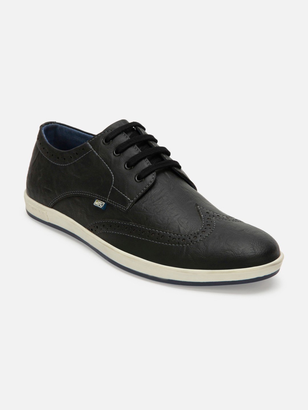 

iD Men Black Lace Up Casual Shoes